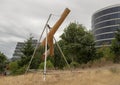 `Bunyon`s Chess` by Mark di Suvero, Olympic Sculptue Park, Seattle, Washington, United States