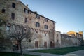 Buonconvento, Italy. Medieval city famous all over the world.