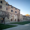 Buonconvento, Italy. Medieval city famous all over the world.