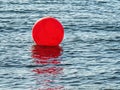 Buoy On The Blue Royalty Free Stock Photo
