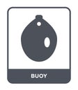 buoy icon in trendy design style. buoy icon isolated on white background. buoy vector icon simple and modern flat symbol for web