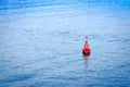 Buoy in the sea Royalty Free Stock Photo