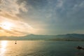 Buoy - a small lighthouse in the sea Royalty Free Stock Photo