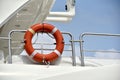 Buoy on yacht