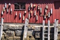 Buoys and Ladders Royalty Free Stock Photo