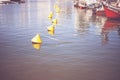 Buoys in the port