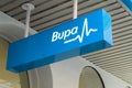 Bupa private health insurance office in Melbourne Royalty Free Stock Photo