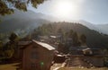 Bupsa village, trek to Everest base camp, Nepal