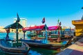 Bur Dubai Abra Station marina at Dubai Creek UAE