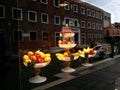 Burano crystal fruits in the window