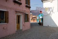 Burano Homes, Venice Royalty Free Stock Photo