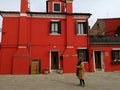 Burano island-typical architecture- venice- italy