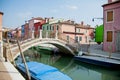 Burano island, Venice, Italy Royalty Free Stock Photo