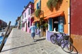 Burano island, Venice, Italy