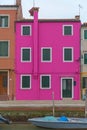 Burano Purple House Royalty Free Stock Photo