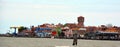 Water tower on the island of Burano, Royalty Free Stock Photo