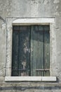 Burano Venice windows Royalty Free Stock Photo