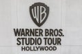 Warner Brothers Hollywood Studio Tour Sign Royalty Free Stock Photo