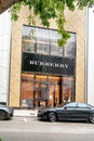 Burberry in the Design District of Miami Florida.