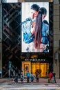 Burberry shop facade /store exterior in Hongkong, Central