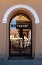 The Burberry shop in Vilnius, Lithuania.