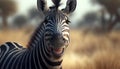 Burchell\'s Zebra (Equus quagga burchellii) - Kruger National Park, South Africa Royalty Free Stock Photo