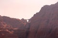 Burdah Rock Bridge at Wadi Rum, Jordan Royalty Free Stock Photo