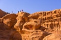 Burdah Rock Bridge, Wadi Rum, Jordan Royalty Free Stock Photo