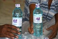 Burdwan-based organization `Palla Road Pallimongal Samity` is producing alcohol based hand sanitizers in a Public Private