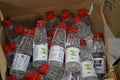 Burdwan-based organization `Palla Road Pallimongal Samity` is producing alcohol based hand sanitizers in a Public Private