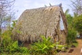 Bure with thatched roof Royalty Free Stock Photo