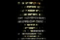 Bureau tower block at night Royalty Free Stock Photo