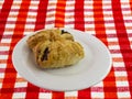 Burekas - a puff pastry pie with stuffing coated with sesame see