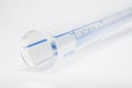 Burette on white Royalty Free Stock Photo