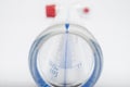 Burette on white Royalty Free Stock Photo