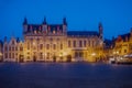 The `Burg` in Bruges