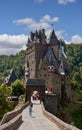 Burg Eltz, a castle like a fairy tale in the Eifel in Germany