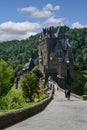 Burg Eltz, a castle like a fairy tale in the Eifel in Germany