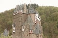 Burg Eltz, Germany: View of the burg Eltz Castle in the forest Royalty Free Stock Photo