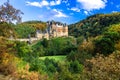 Burg Eltz - one of the most beautiful castles of Europe. Germany Royalty Free Stock Photo