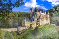 Medieval Castles of Germany. Burg Eltz Royalty Free Stock Photo