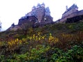 Burg Eltz, unusual view from downside