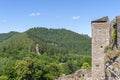 Burg Fleckenstein bei Lembach. Region Elsass in Frankreich