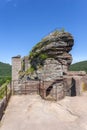 Burg Fleckenstein bei Lembach. Region Elsass in Frankreich