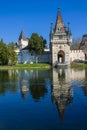 Schlosspark Laxenburg Franzensburg Castle Royalty Free Stock Photo