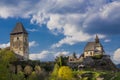 Medival castle on the mountain in Austria