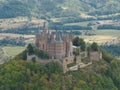 Burg Hohenzollern castle between Hechingen and Bisingen Germany, was the medieval castle of the Hohenzollern family