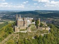 Burg Hohenzollern castle between Hechingen and Bisingen Germany, was the medieval castle of the Hohenzollern family