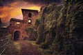 Burg Hohnstein ruins in Harz Neustadt Germany Royalty Free Stock Photo