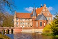 Burg Hulshoff, Munster, Castle and park Royalty Free Stock Photo